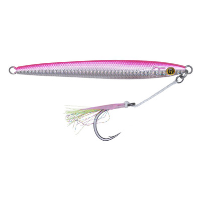 Hogy Sand Eel Jig with Teaser Assist Hook Pink