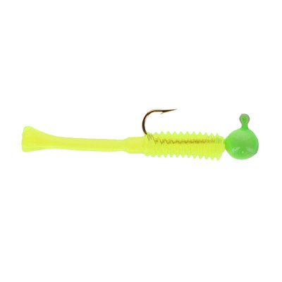 Cubby Mini-Mite Jigs Green/Clear Chartreuse