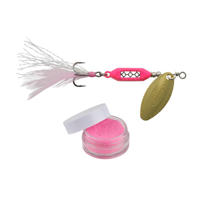 Berkley Dough Rider Spinner Pink Silver