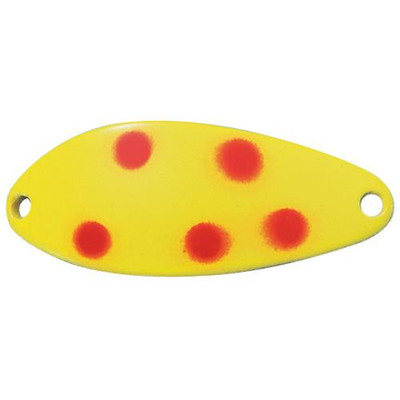 Little Cleo Spoon - Chartreuse/Fl. Dot/Nickel by Acme Tackle