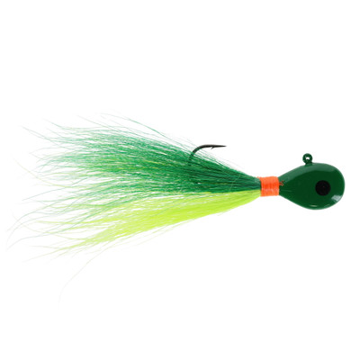 Tite Line Walleye Reef Hair Jig Mean Green