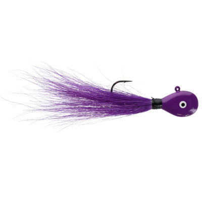 Tite Line Walleye Reef Hair Jig Purple Killer