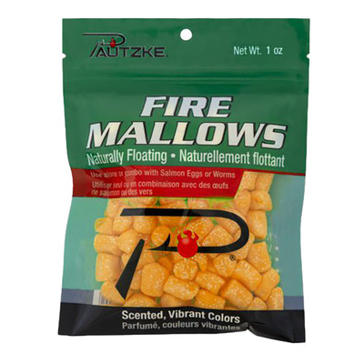 Pautzke Fire Mallows Peach Salmon Eggs