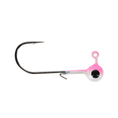 Head Hunter Tungsten Jig Heads - Size 2 Hook Pink-White