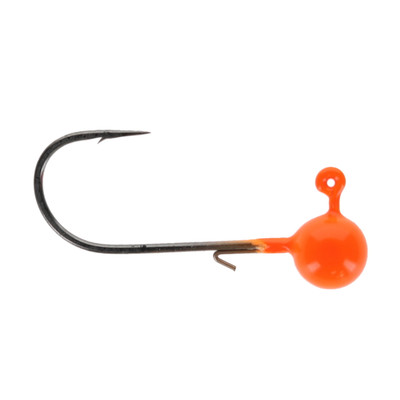 Head Hunter Tungsten Jig Heads - Size 1 Hook - Fluorescent Orange