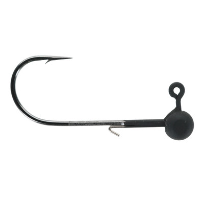 Head Hunter Tungsten Jig Heads - Size 1/0 Hook Black