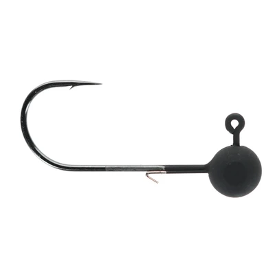 Head Hunter Tungsten Jig Heads - Size 3/0 Hook - Black
