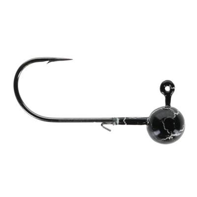 Head Hunter Tungsten Jig Heads - Size 3/0 Hook Crackle White