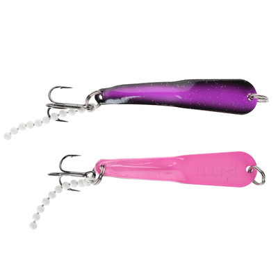 Iron Decoy Walleye Series Spoon Purple Demon