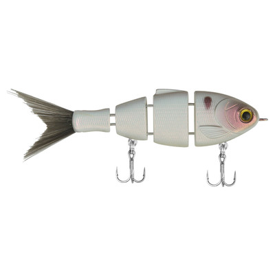 Bucca Brand Lil Baby Bull Shad Swim Bait Pearl Bone
