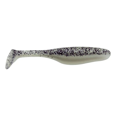 Saltwater Assassin Artemis Shad Swimbait - Salt & Pepper Silver Phantom