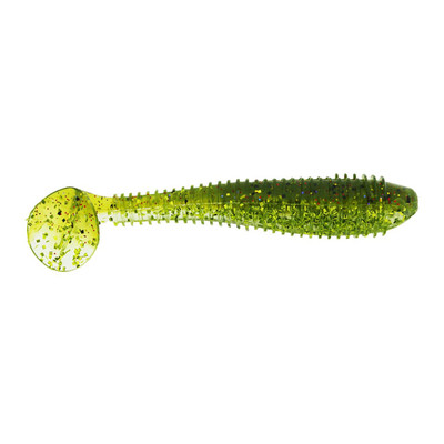 Saltwater Assassin Lit'l Boss Swimbait - Chartreuse Toad
