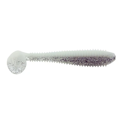 Saltwater Assassin Lit'l Boss Swimbait - Silver Ghost