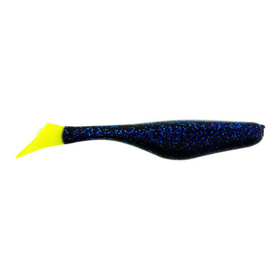 Saltwater Assassin Sea Shad Swimbait Electric Blue - Limetreuse Tail