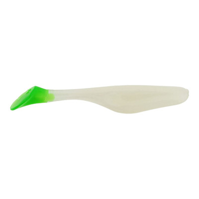 Saltwater Assassin Sea Shad Swimbait Glow - Chartreuse Tail