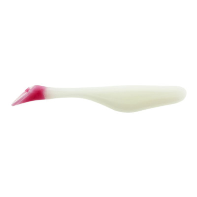 Saltwater Assassin Sea Shad Swimbait White - Pink Tail