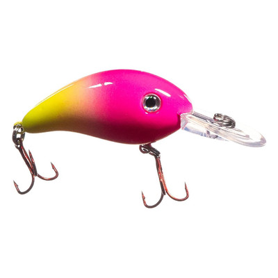 Arkie 350 Series Crankbait Pink-Chartreuse Splash