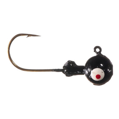 Arkie Double Eye Jig Head Black