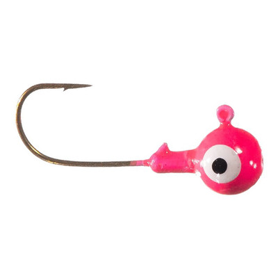 Arkie Double Eye Jig Head Pink