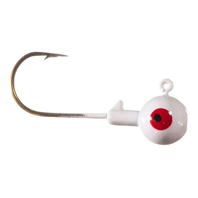 Arkie Double Eye Jig Head White