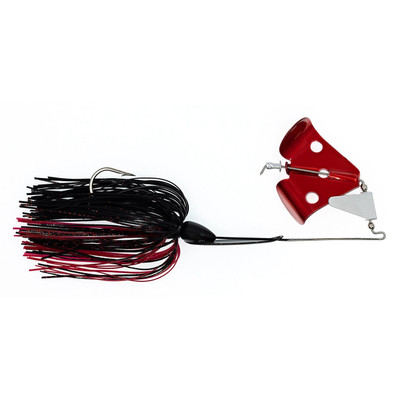Warrior Baits Warpath Buzzbait Black Neon