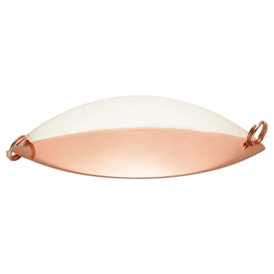 Lake Clear Wabbler Spoon - Silver - Copper