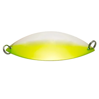 Lake Clear Deep Wabbler Spoon - Silver - Chartreuse