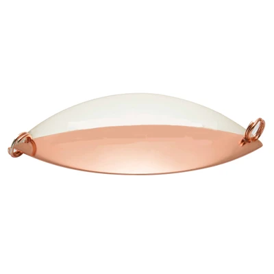 Lake Clear Deep Wabbler Spoon - Silver - Copper