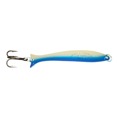 Mooselook Wobbler Spoon Silver - Blue