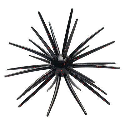Skinny Bear Shake 'Em Up Urchin Bait Black Red Flake