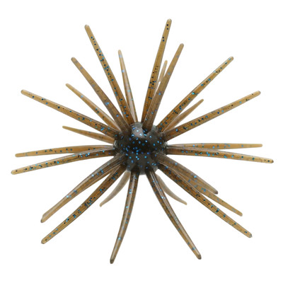 Skinny Bear Shake 'Em Up Urchin Bait Green Pumpkin Oil