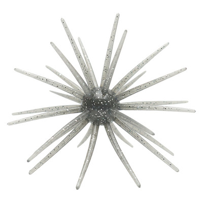 Skinny Bear Shake 'Em Up Urchin Bait Shad Smoke