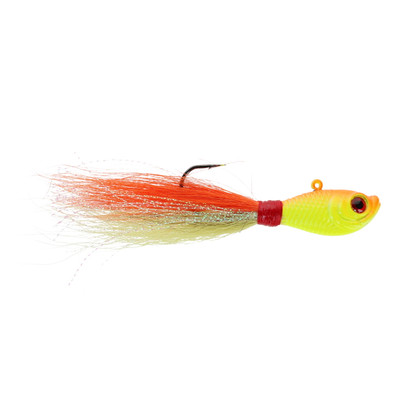 Head Hunter Bucktail Jig Orange