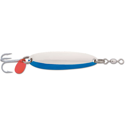 Luhr Jensen Krocodile Spoon Chrome-Neon Blue