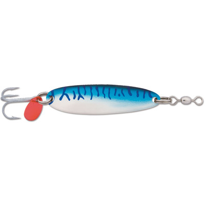 Luhr Jensen Krocodile Spoon Chrome-Blue Mackerel