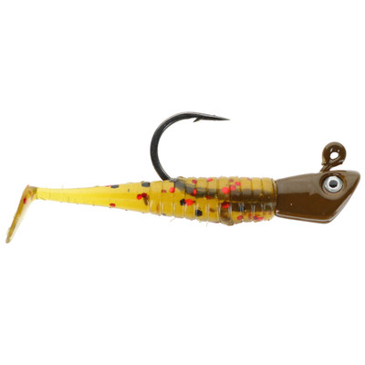 Dynamic Lures Micro Attack Soft Swim Jig Motor Oil
