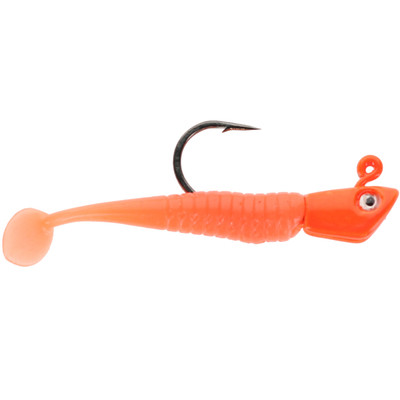 Dynamic Lures Micro Attack Soft Swim Jig Orange