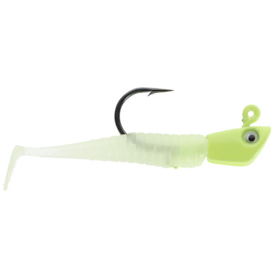 Dynamic Lures Micro Attack Soft Swim Jig Glow