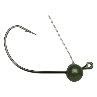 VMC Wacky Weedless Jig Green Pumpkin