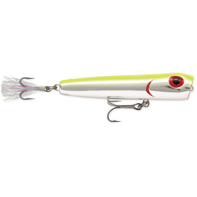 Storm Saltwater Rattlin' Chug Bug Metallic Silver-Chartreuse