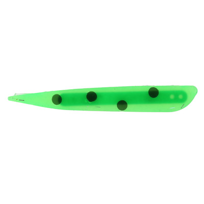 Deep Rig Tackle Mini Herring Strips Green Frog