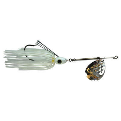 Picasso Lures All-Terrain Inline Spinner Nickel Blade - White Pearl