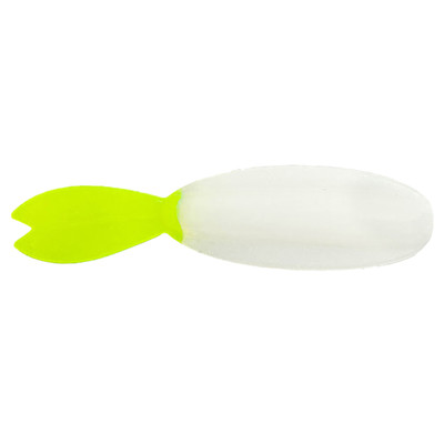 BaitFuel NanoBug White Chartreuse