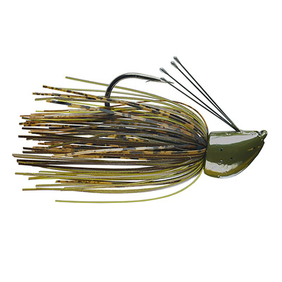 Picasso Lures Hog Snatcher Flipping-Pitching Jig Electric Green Pumpkin