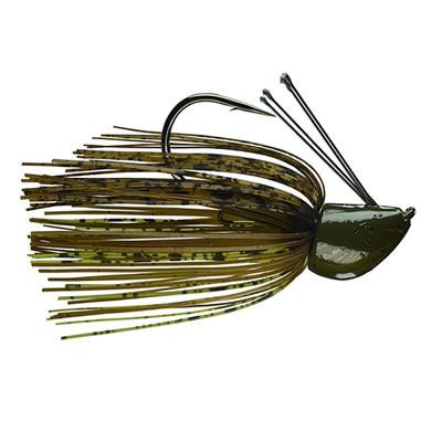 Picasso Lures Hog Snatcher Flipping-Pitching Jig Green Pumpkin-Chartreuse Tiger