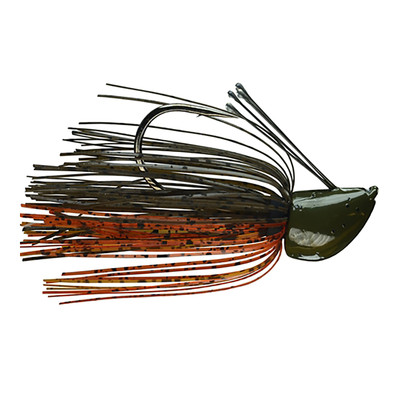 Picasso Lures Hog Snatcher Flipping-Pitching Jig Green Pumpkin-Amber-Red