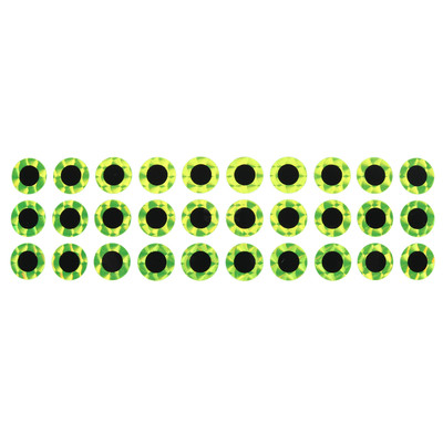 WTP Replacement Lure Eyes Chartreuse Prism