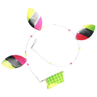 Hammerhead Tackle Cowbell Spinner Crystallina Glow