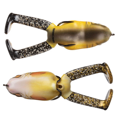 Scum Frog Big Foot 2 Topwater Frog Golden Shiner