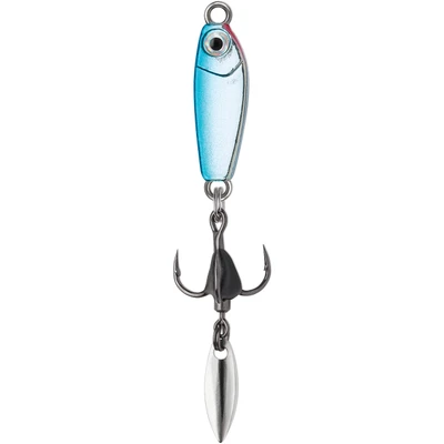 VMC Bladed Bull Spoon - Glow Blue Shiner